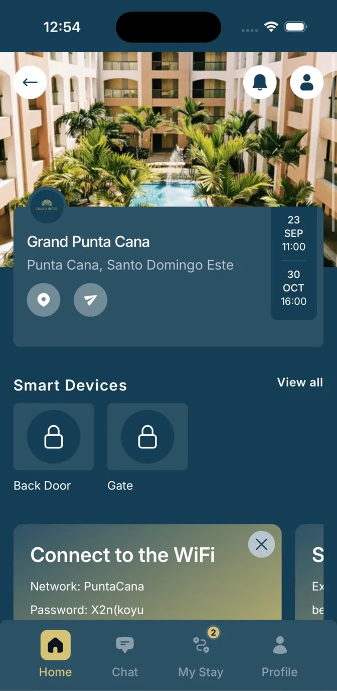 Branded guest home