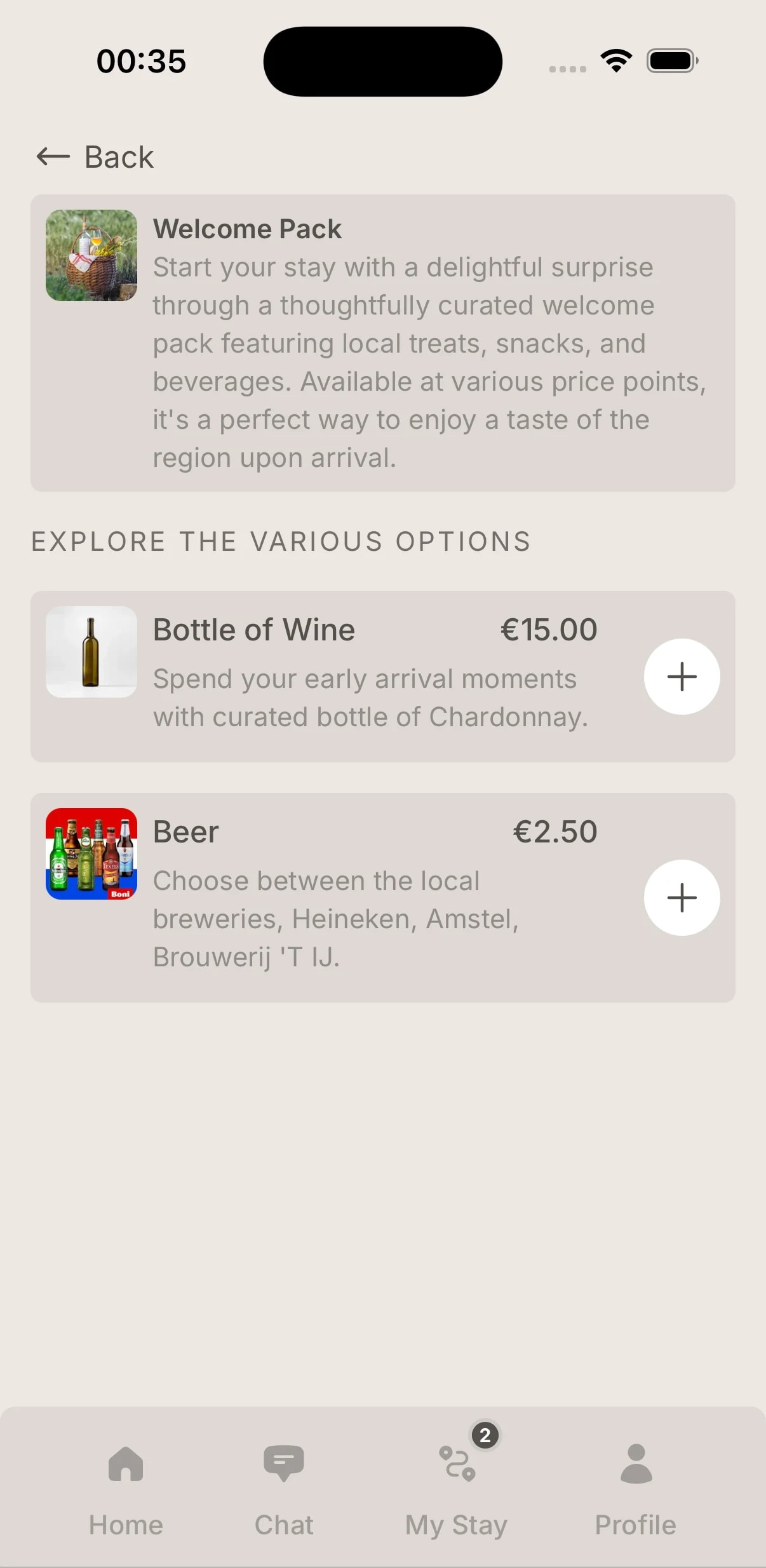 Product & options